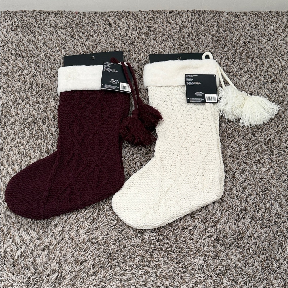 UGG Lita Christmas Stocking set of 2 - Picture 2 of 4